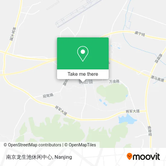 南京龙生池休闲中心 map