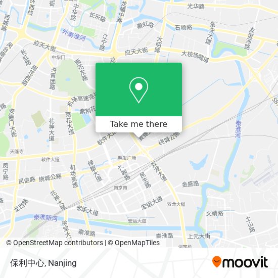 保利中心 map