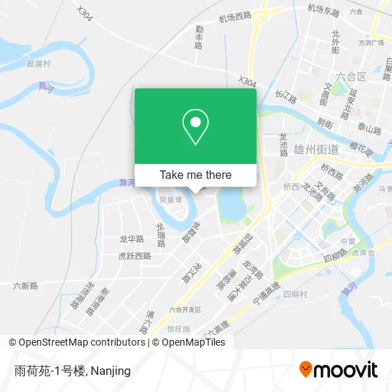 雨荷苑-1号楼 map