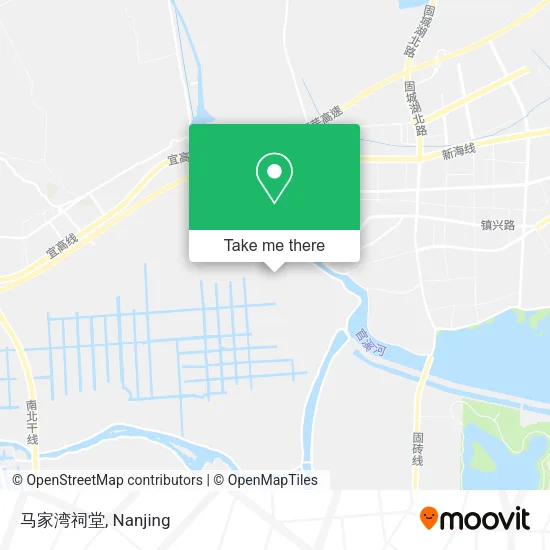 马家湾祠堂 map