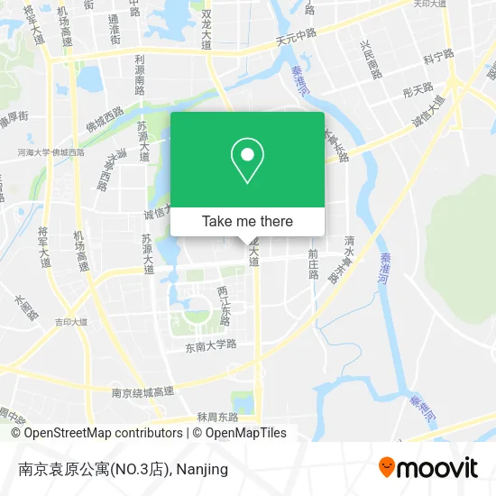 南京袁原公寓(NO.3店) map