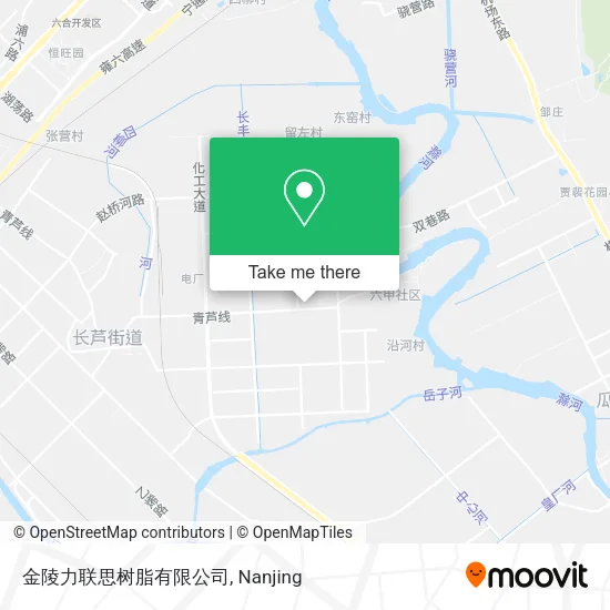 金陵力联思树脂有限公司 map