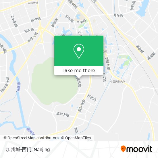 加州城-西门 map