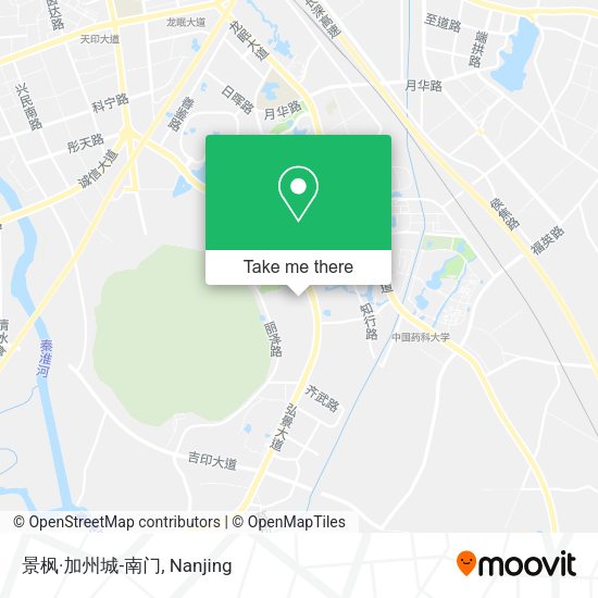 景枫·加州城-南门 map