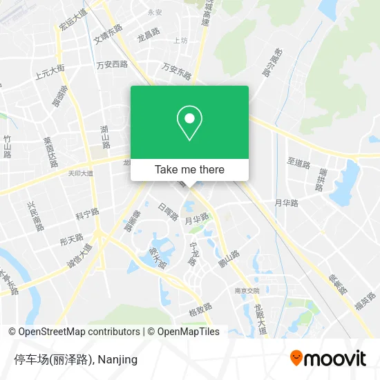 停车场(丽泽路) map