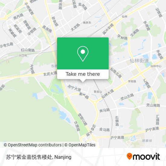 苏宁紫金嘉悦售楼处 map