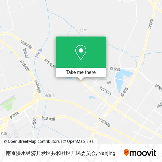 南京溧水经济开发区共和社区居民委员会 map