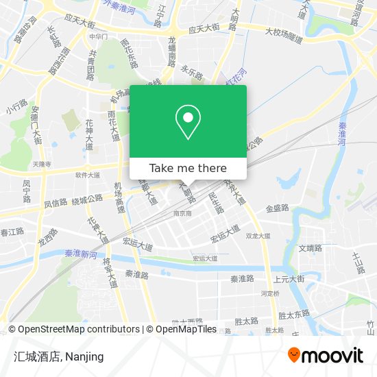 汇城酒店 map
