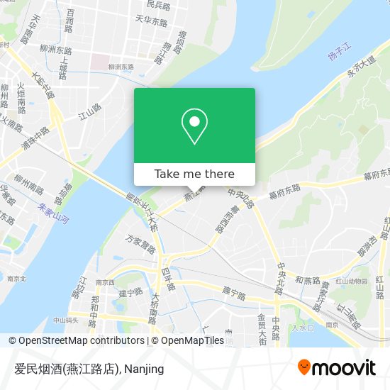 爱民烟酒(燕江路店) map