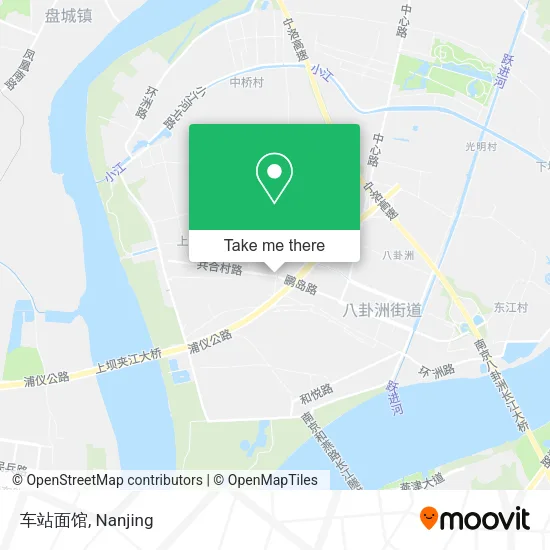 车站面馆 map