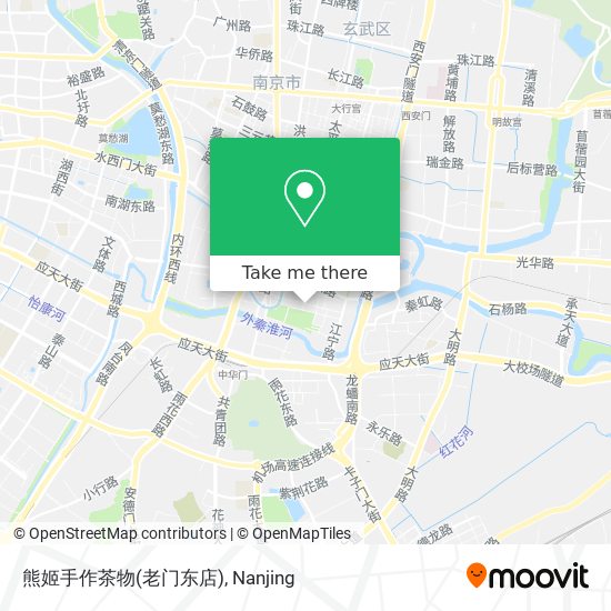 熊姬手作茶物(老门东店) map
