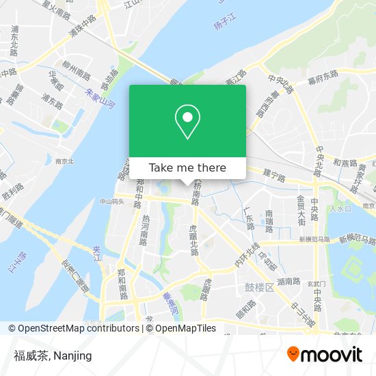 福威茶 map