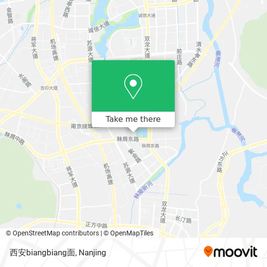 西安biangbiang面 map