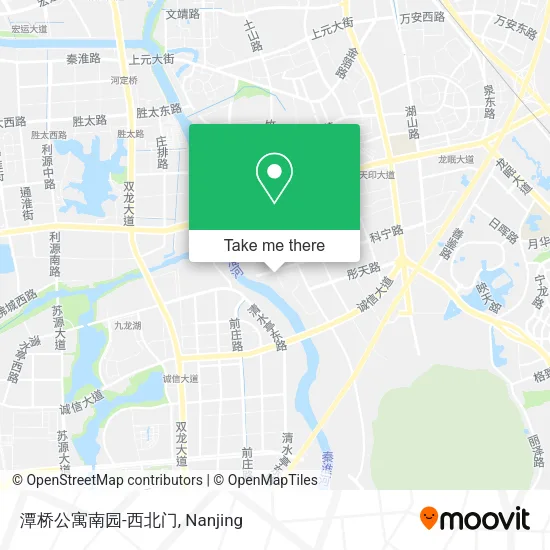 潭桥公寓南园-西北门 map