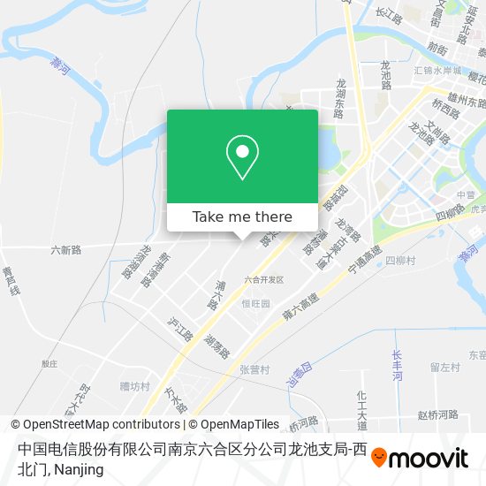 中国电信股份有限公司南京六合区分公司龙池支局-西北门 map