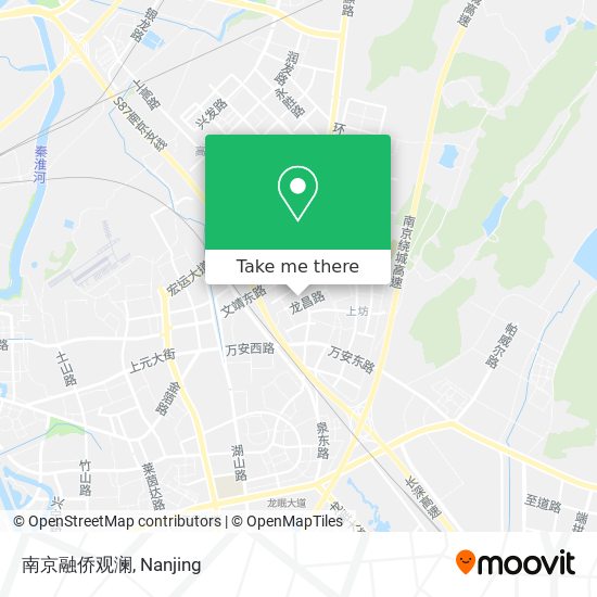 南京融侨观澜 map