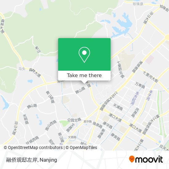 融侨观邸左岸 map