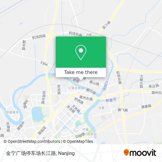金宁广场停车场长江路 map