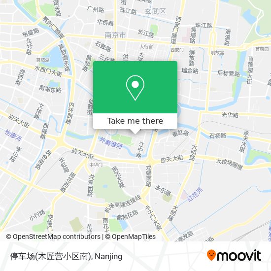 停车场(木匠营小区南) map