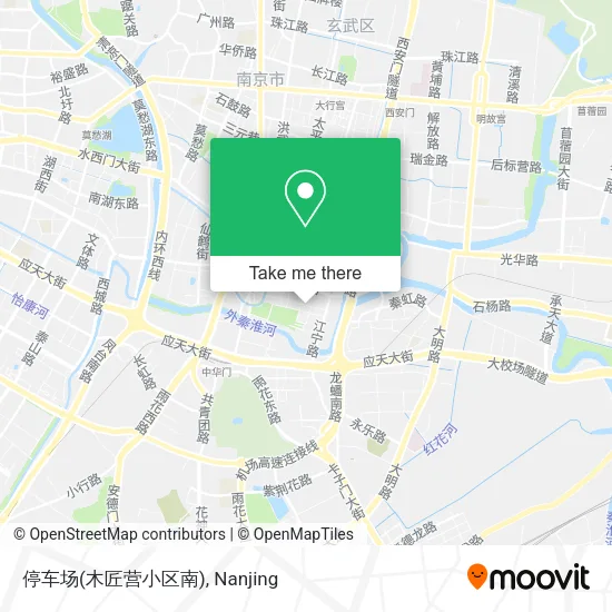 停车场(木匠营小区南) map
