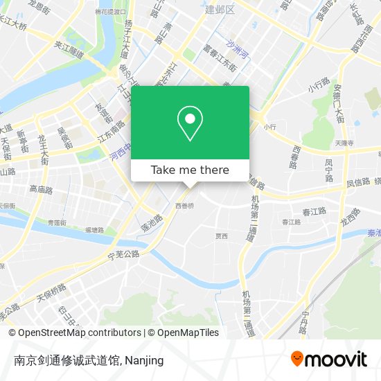 南京剑通修诚武道馆 map
