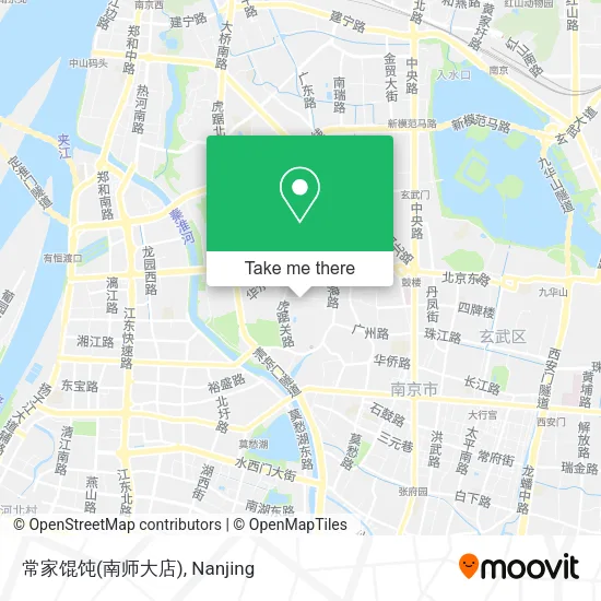 常家馄饨(南师大店) map