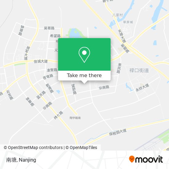 南塘 map