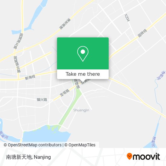 南塘新天地 map
