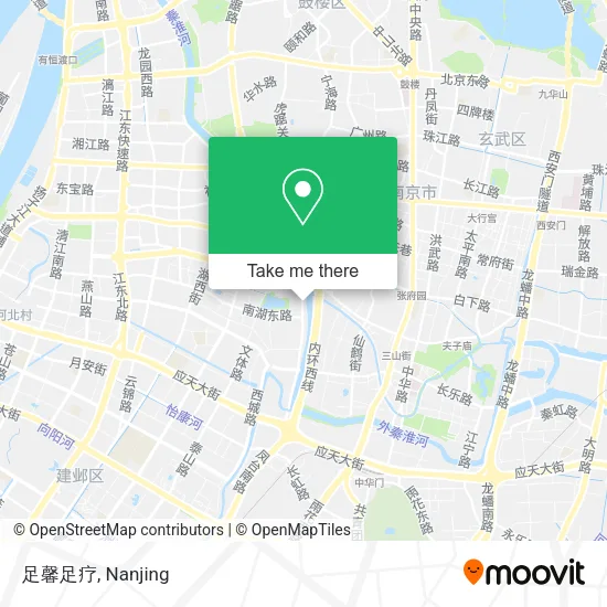 足馨足疗 map