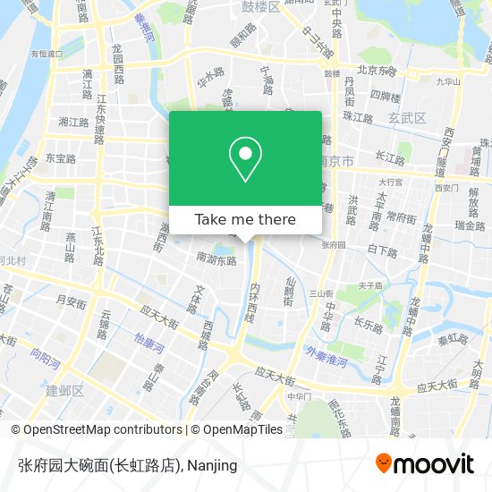 张府园大碗面(长虹路店) map