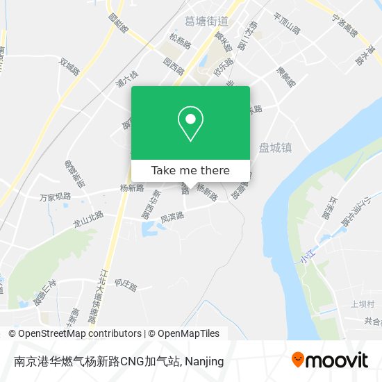 南京港华燃气杨新路CNG加气站 map