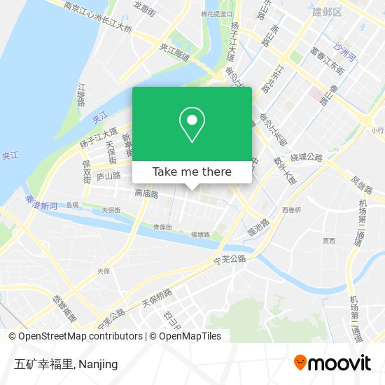 五矿幸福里 map
