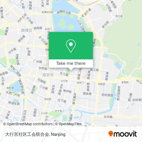 大行宫社区工会联合会 map