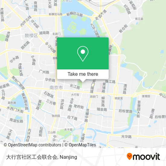 大行宫社区工会联合会 map