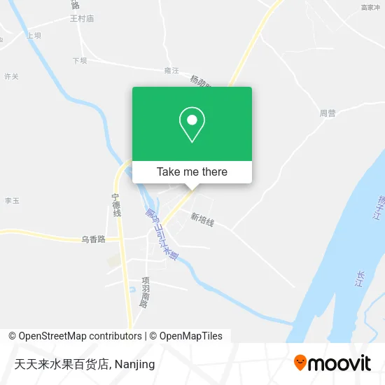 天天来水果百货店 map