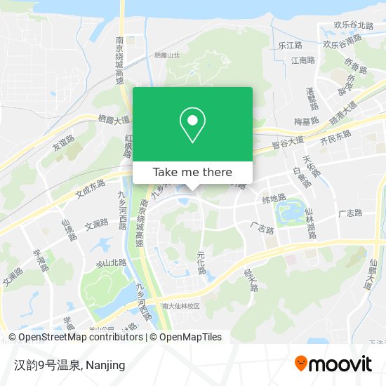 汉韵9号温泉 map
