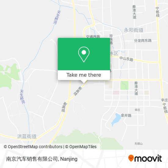 南京汽车销售有限公司 map