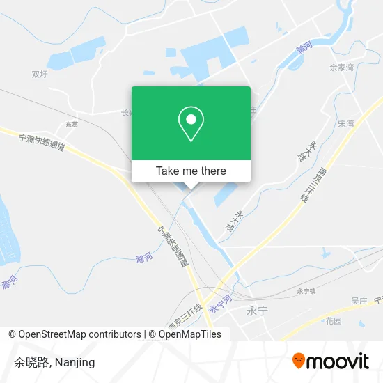 余晓路 map