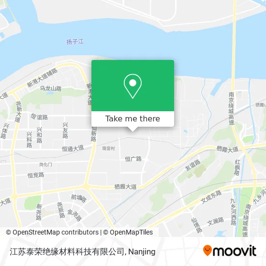 江苏泰荣绝缘材料科技有限公司 map