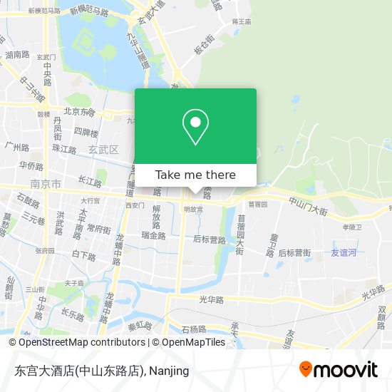 东宫大酒店(中山东路店) map