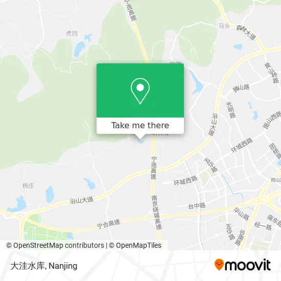大洼水库 map