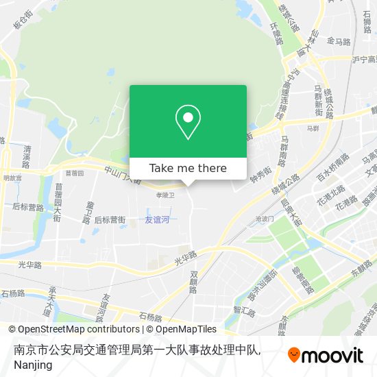 南京市公安局交通管理局第一大队事故处理中队 map