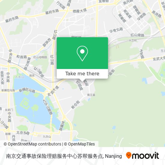 南京交通事故保险理赔服务中心苏帮服务点 map