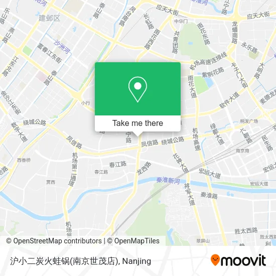 沪小二炭火蛙锅(南京世茂店) map