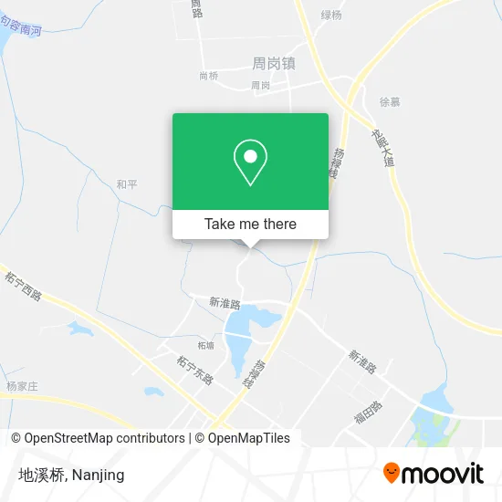 地溪桥 map