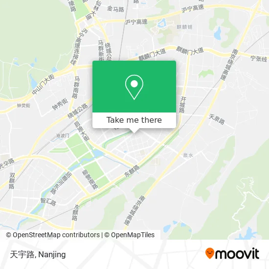 天宇路 map