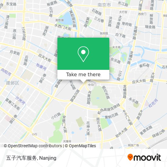 五子汽车服务 map