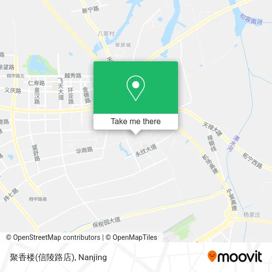聚香楼(信陵路店) map