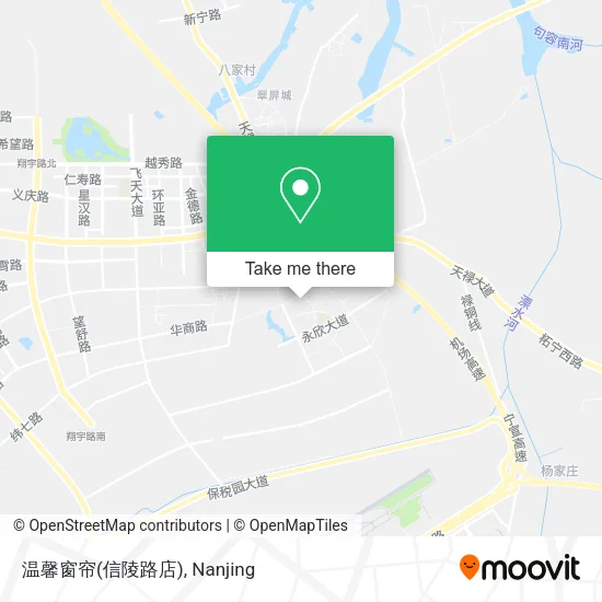 温馨窗帘(信陵路店) map
