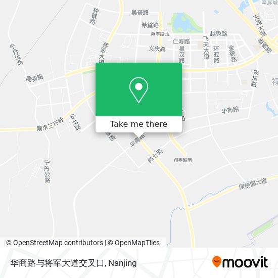 华商路与将军大道交叉口 map
